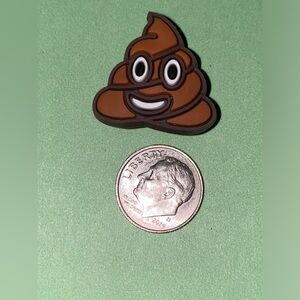 (10 for $15) Poop Emoji Croc Shoe Charms